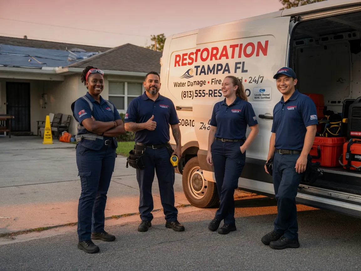 Water Damage Restoration company in Van Voorhis, PA